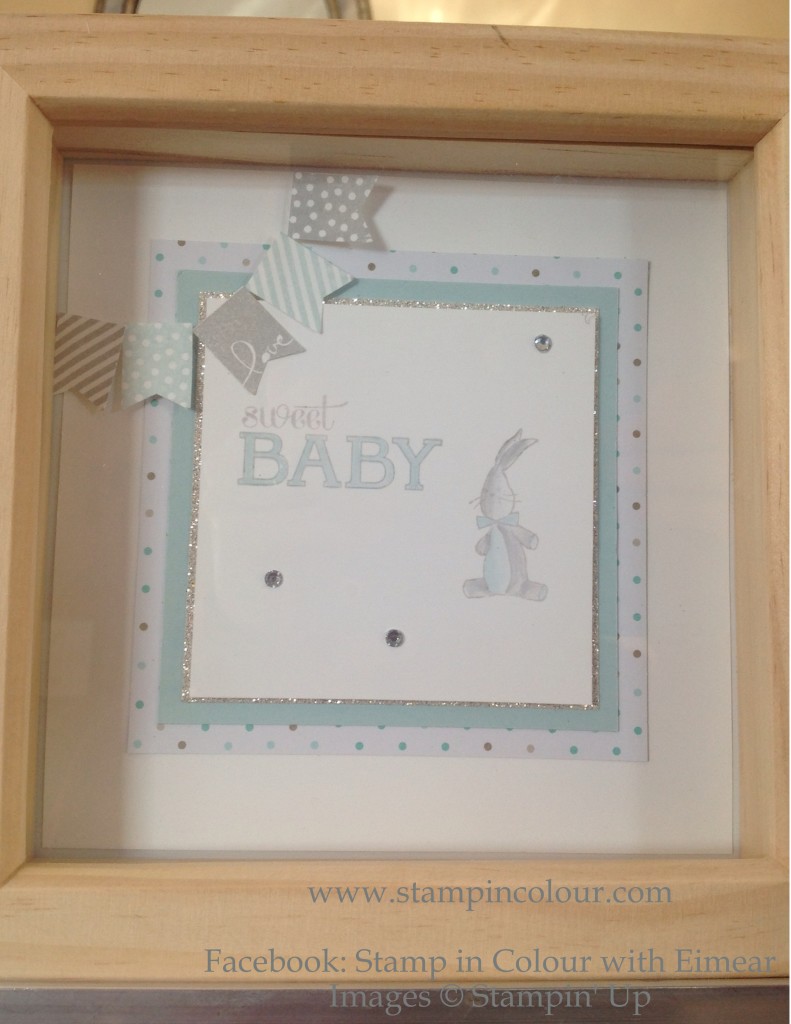 Stampin' Up Baby We've Grown Frameable-001