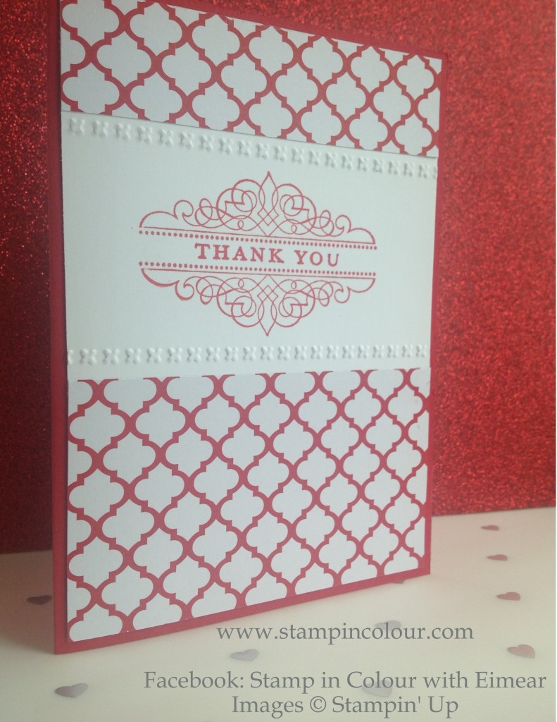 Stampin' Up Morning Meadow Thank You-001