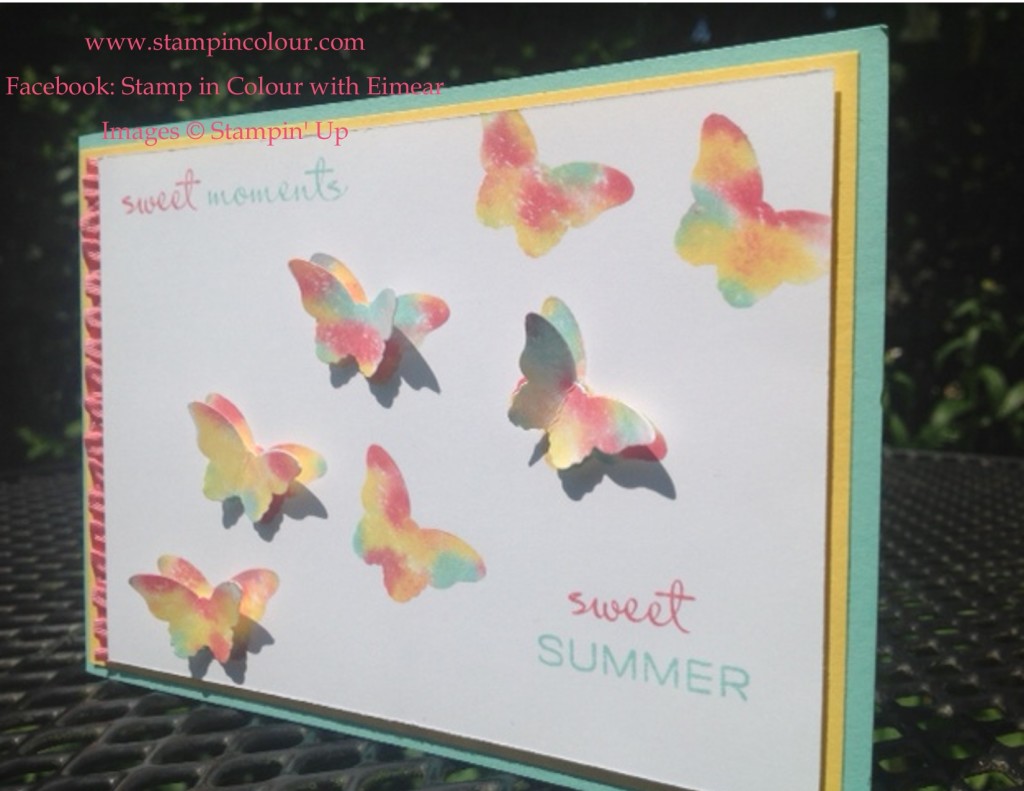 Stampin' Up Babywipe Technique sweet summer buttierflies-001