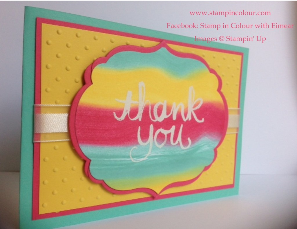 Stampin' Up Babywipe Technique watercolour thankyou-001