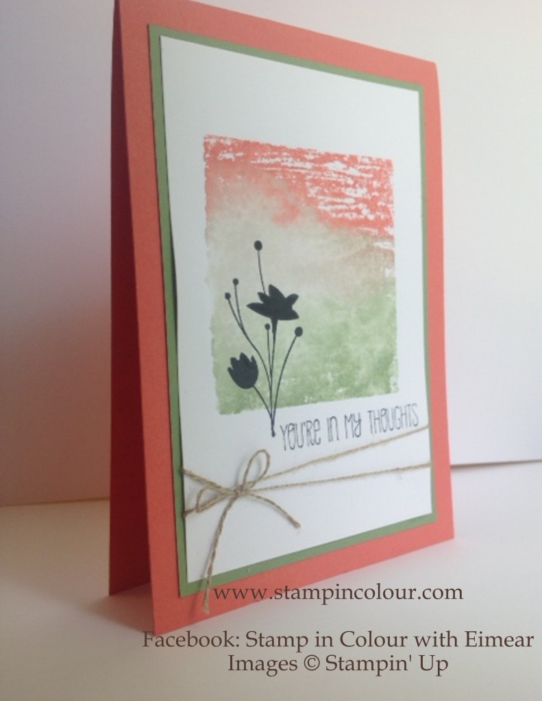 Stampin Up Block background Technique August 2014-001