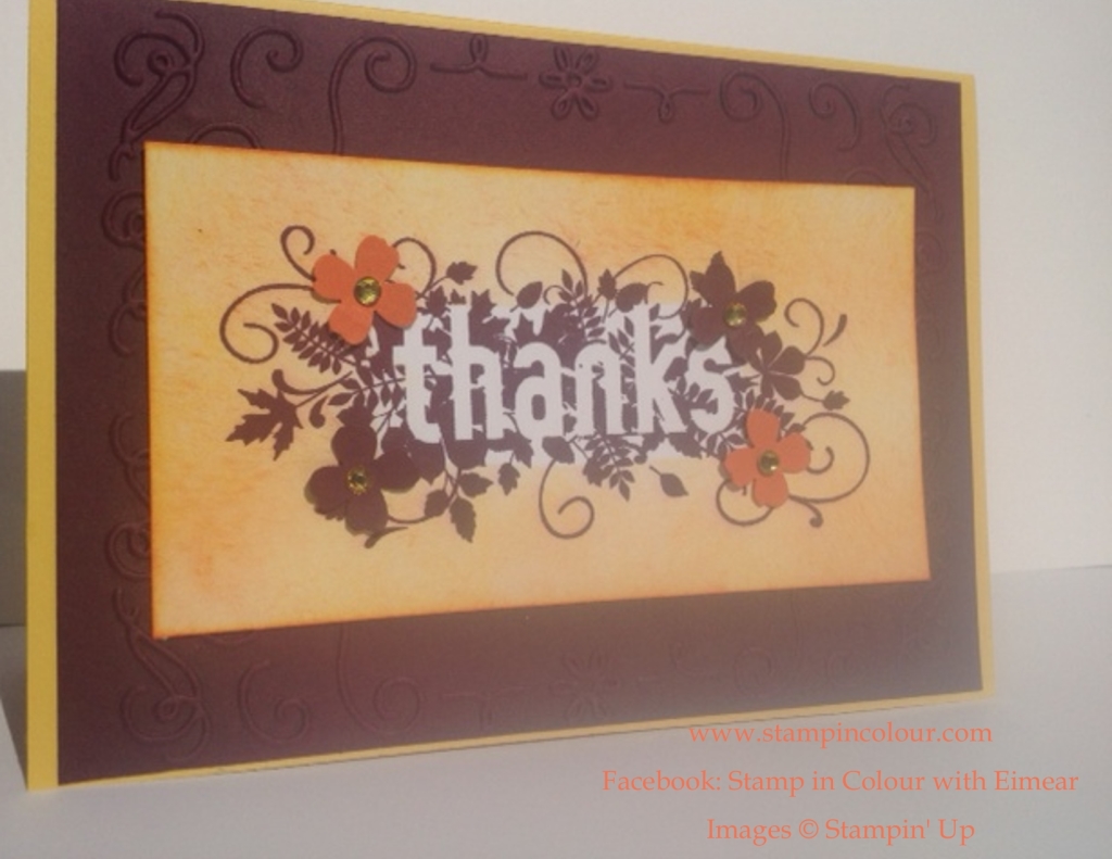 Stampin' Up Seasonally Scattered CASE-001