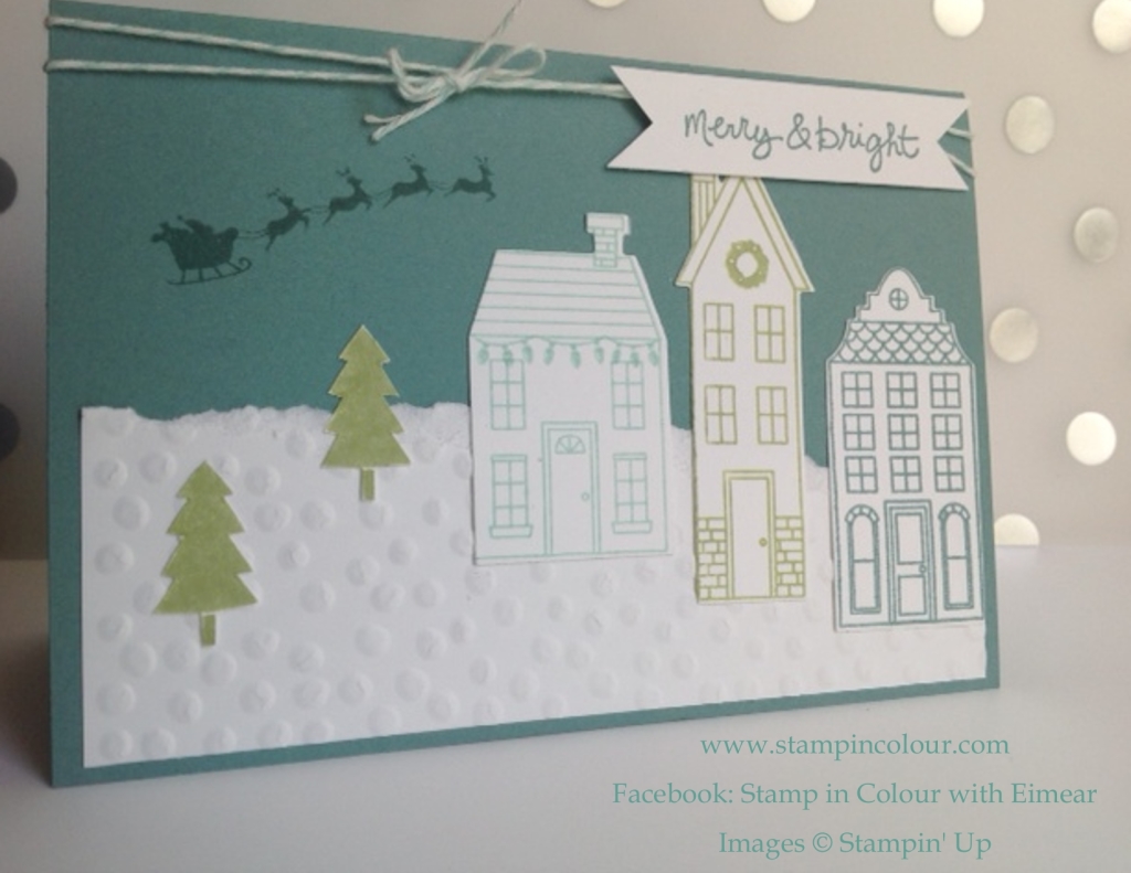 Stampin' Up Holiday Home Catalogue Case with Lost Lagoon-001