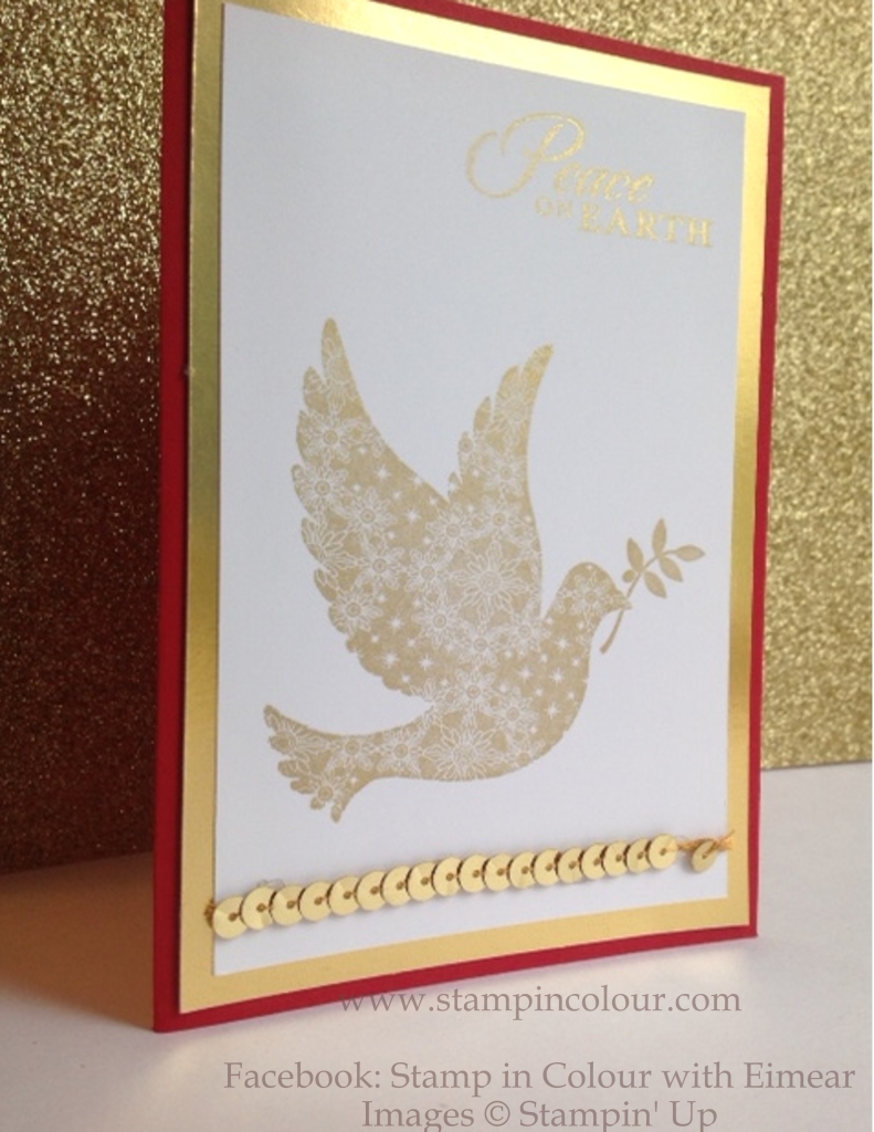 Stampin' Up Christmas Dove-001
