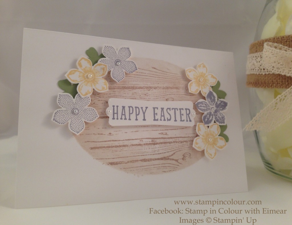Stampin up Happy Easter masking Petite Petals-001