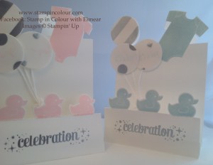 Stampin' Up Something for Baby Tutorial 13-001