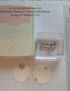 Stampin Up Something for baby Tutorial 11-001