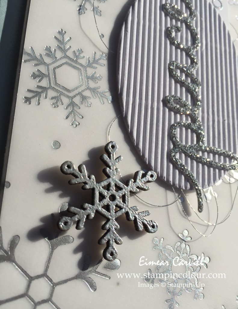 Stampin Up Holly Jolly Christmas Greetings  Snowflake close-up-001