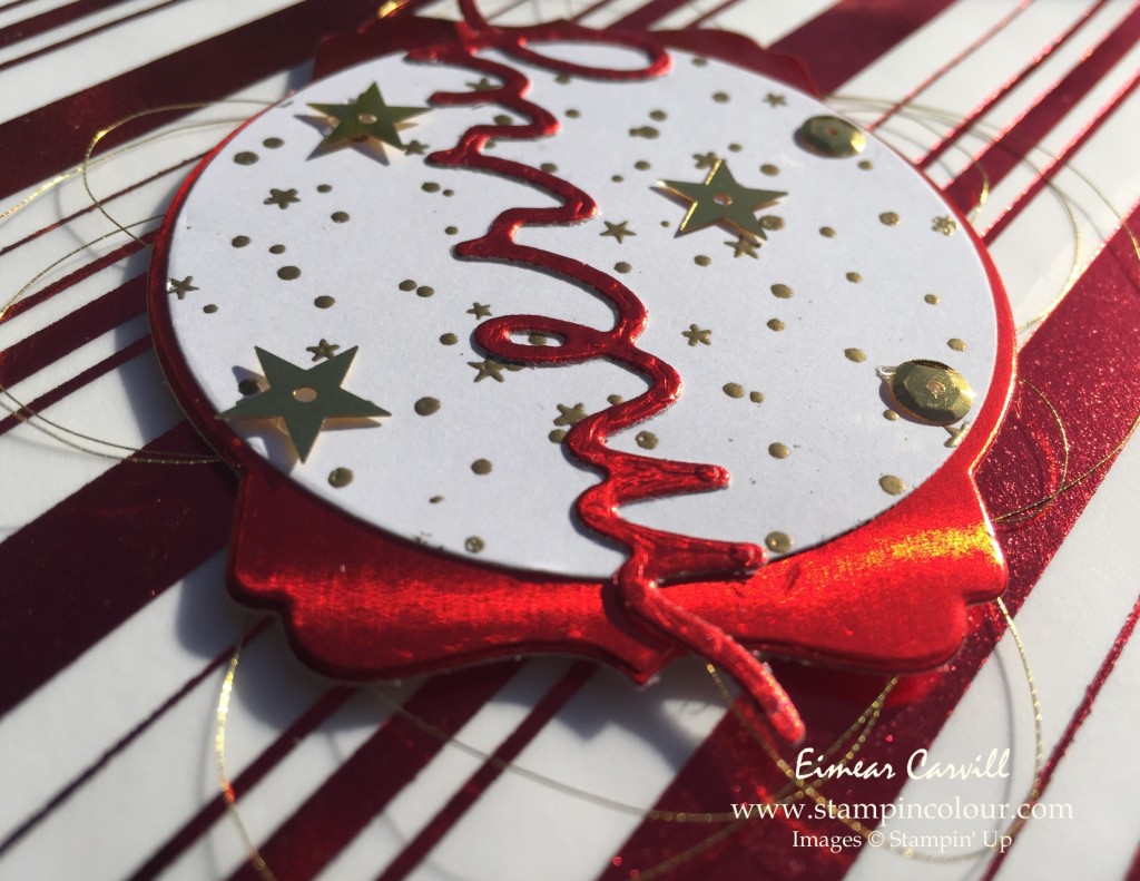 Stampin Up Holly Jolly Christmas Greetings close-up red-001