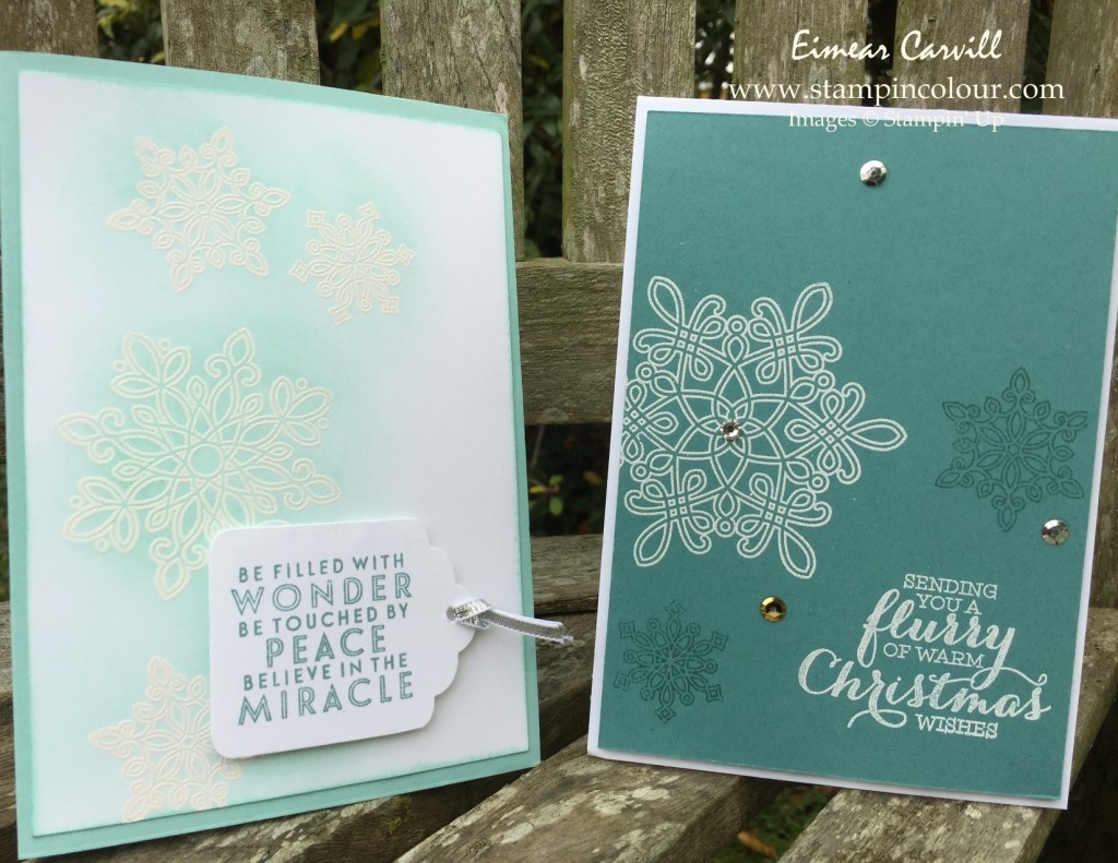 Stampin Up Flurry Of Wishes Stamp-a-Stack 2-001