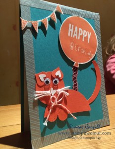 Stampin Up Punch Art cat-001