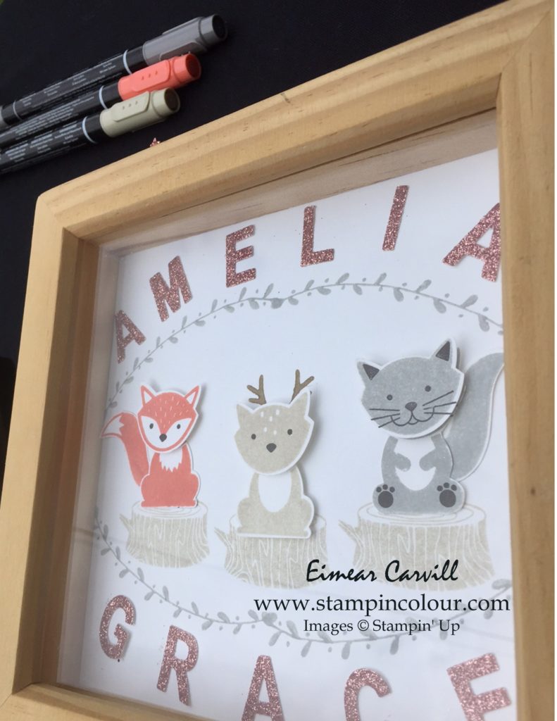 Stampin' Up Foxy Friends Frame 2-001