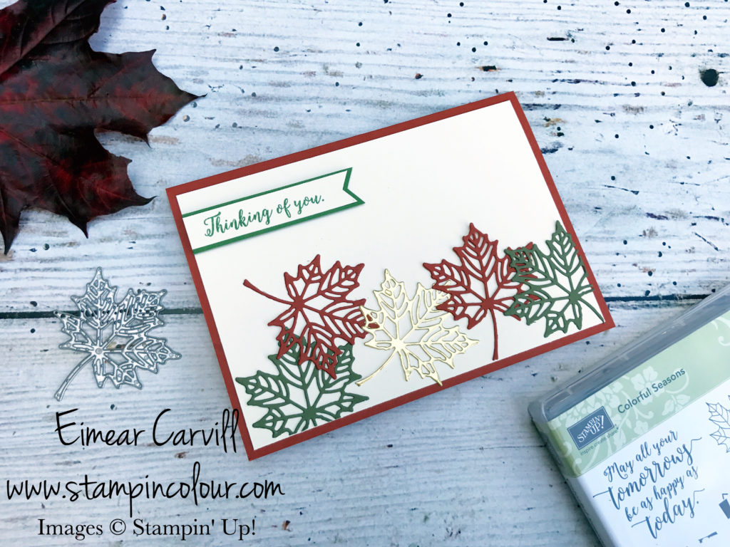 Seasonal Layers using scraps Eimear Carvill stampincolour