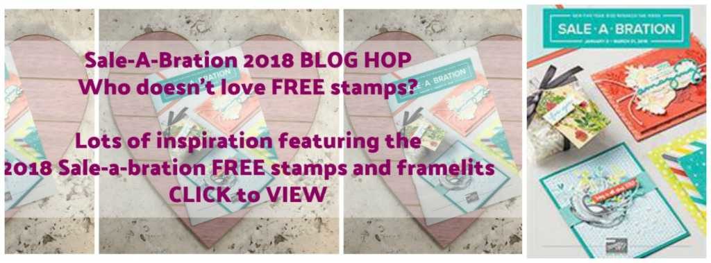 Sale-A-Bration 2018, free stamps, free crafting products