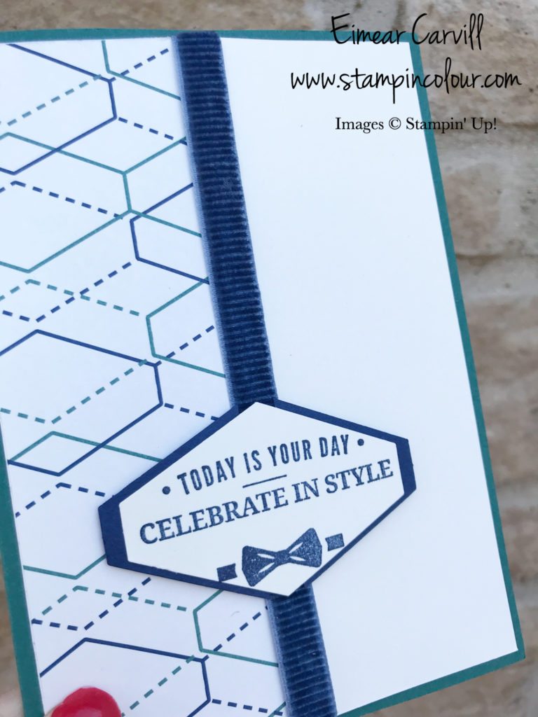 Quick and Easy Male Birthday card with the Truly Tailored Bundle