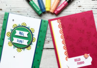 Stampin' Creative Blog Hop - Introducing the New In-Colors with Pick a Pennant