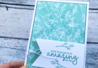 Eimear Carvill www.stampincolour.com Incredible Like You, Frosted Floral DSP, Simple Stamping, Quick and Easy all Occasion cards, Stamp a Stack Idea, Stamps Ink and Paper, Quick and Easy cards,