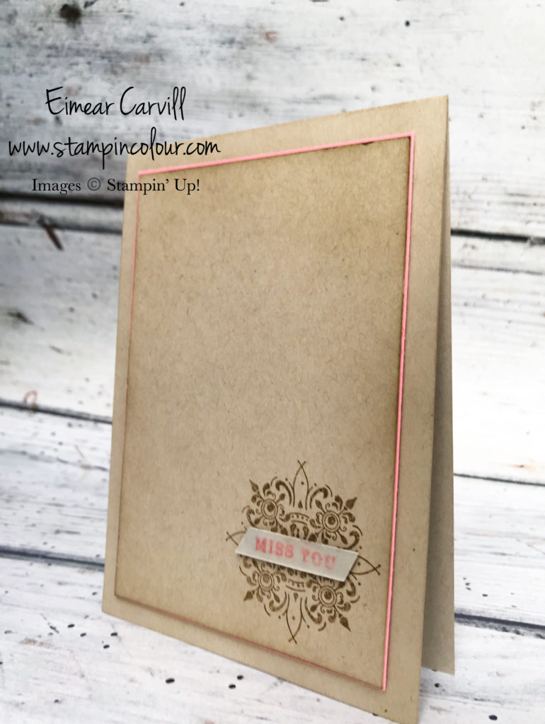GDP#178, All Adorned, SAB 2019, Eimear Carvill, www.stampincolour.com, Stampin Up Uk, handmade cards and gifts, Vintage style cards,