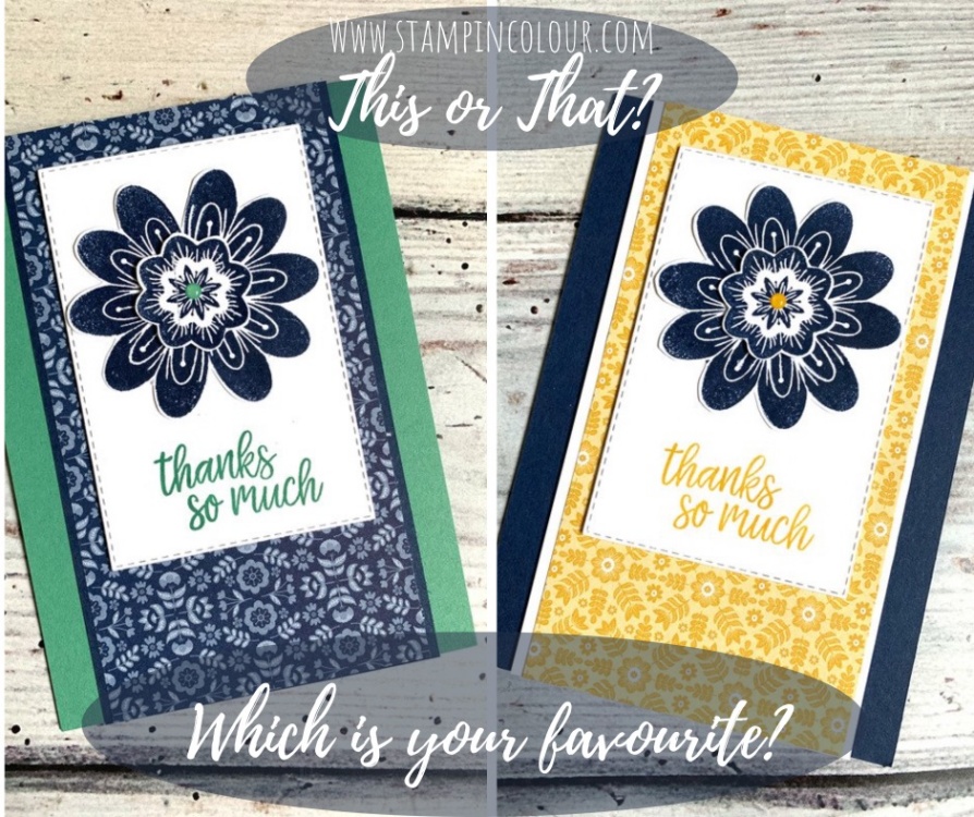 Which do you prefer? Shades of Just Jade and Night of Navy or Bumblebee and Night of Navy? Click through to see more