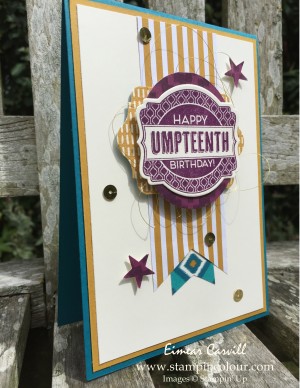 Stampin Up Oh My Goodies Challenge