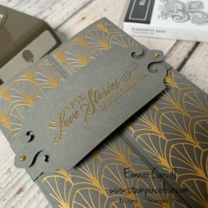 Simply Elegant Gate-Fold Anniversary Card